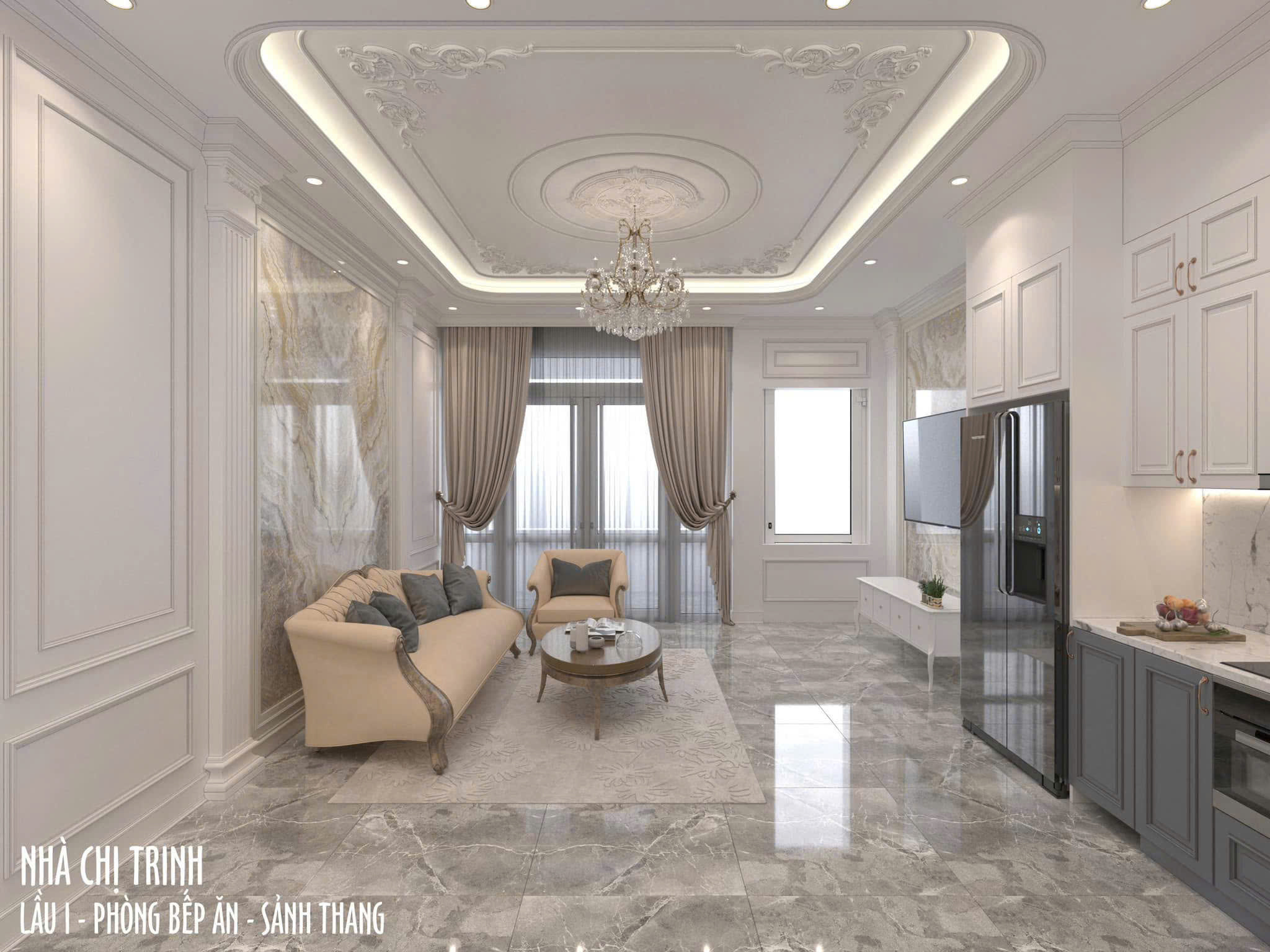 Sơn sửa lại căn phòng anh Việt ở Cần Giuộc