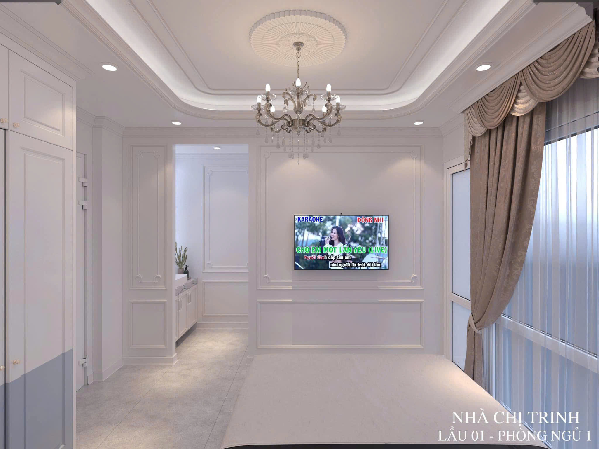 Đội ngũ thi công tận tâm anh Việt ở Cần Giuộc